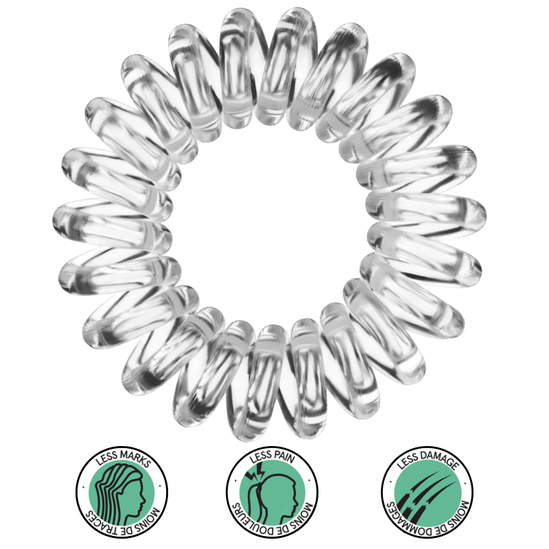 Invisibobble hair ties spiral hair tie
